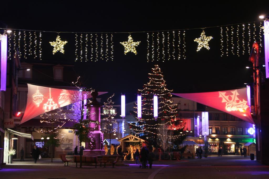 Hotel Restaurant La Tour Romaine - Haguenau - Strasbourg Nord Schweighouse-sur-Moder Kültér fotó